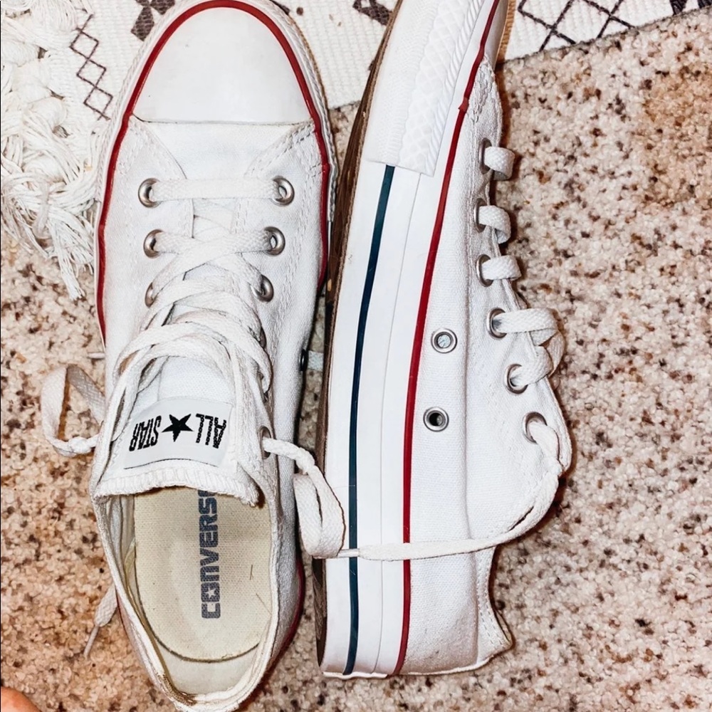 White Converse